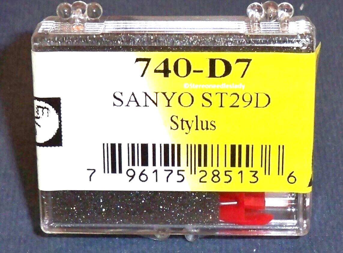 740-D7 TURNTABLE STYLUS RECORD PLAYER NEEDLE for Sanyo Fisher ST29D MG-29 ST55D