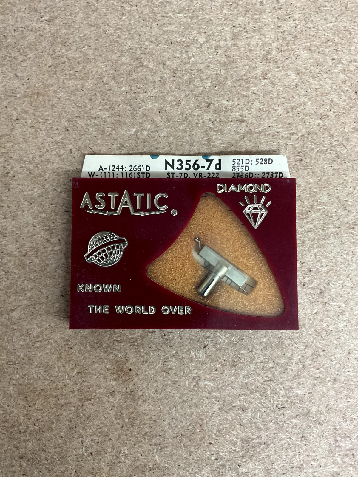 Astatic Record Player N356-7d Diamond Album Player Replacement Needle