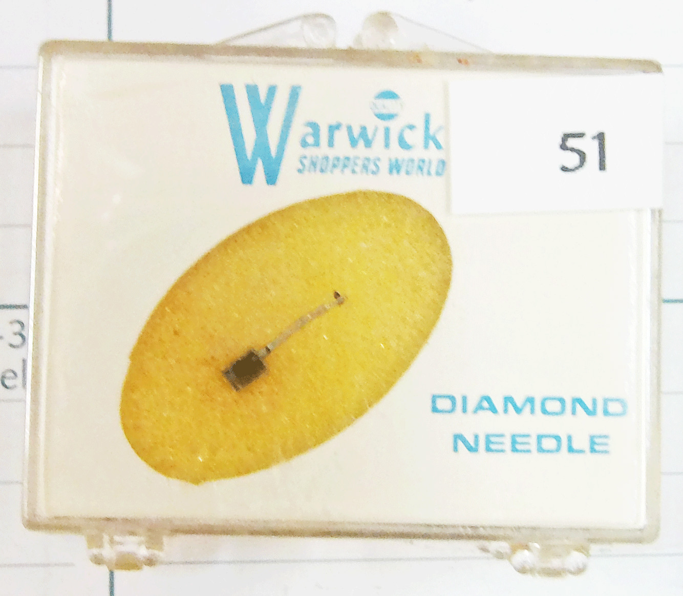 PHONOGRAPH RECORD PLAYER NEEDLE STYLUS for Piezo Waller 030037 SMT-29 615-D7