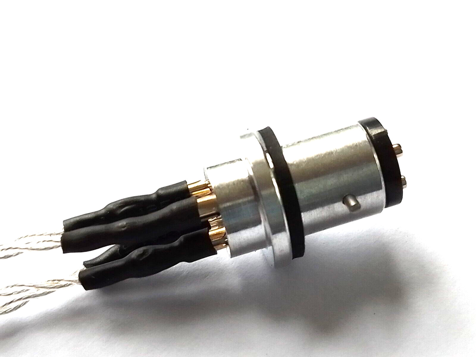 Litz Wired 5N Silver Headshell Connecting Socket To Use With SME 3009 Headshells