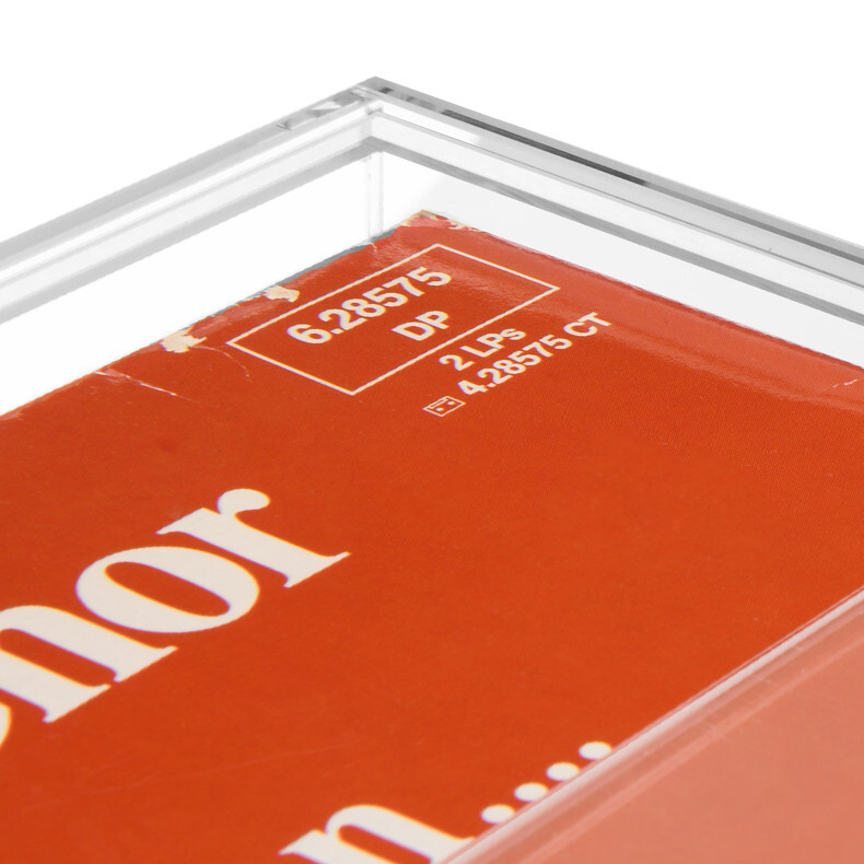 Acrylic Clear Vinyl Record CD Display Case Dust Cover Accessories Collection