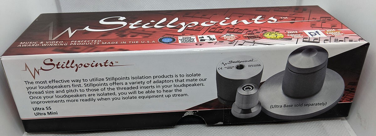 In Original Box! STILLPOINTS Damper ULTRA MINI 8/32 Set Of 4 Vibration Isolation