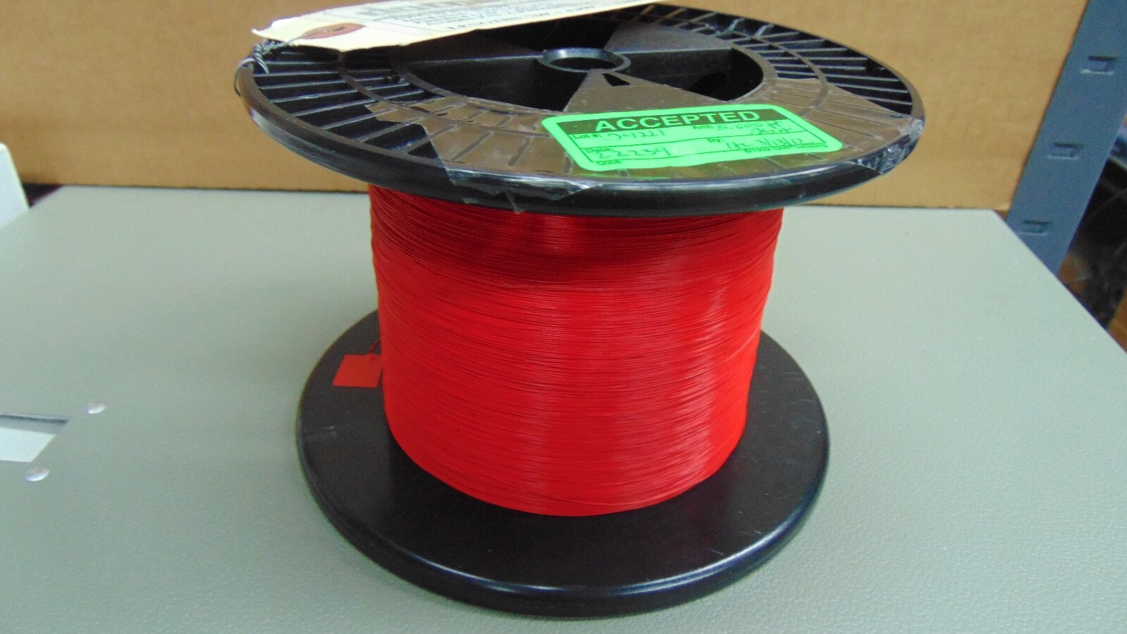 20 feet 32 AWG Silver Plated Copper PTFE Wire Red SPC Tonearm USA .0120 inch OD