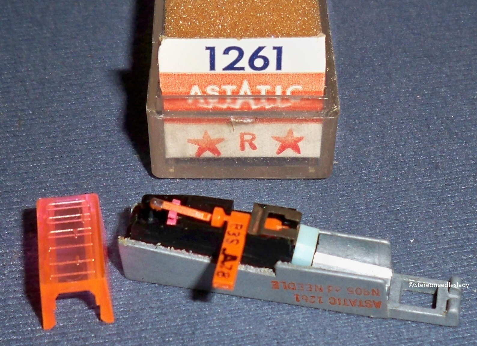 Astatic 1261 CARTRIDGE NEEDLE for Voice of Music V-M 45163-a b n Tetrad
