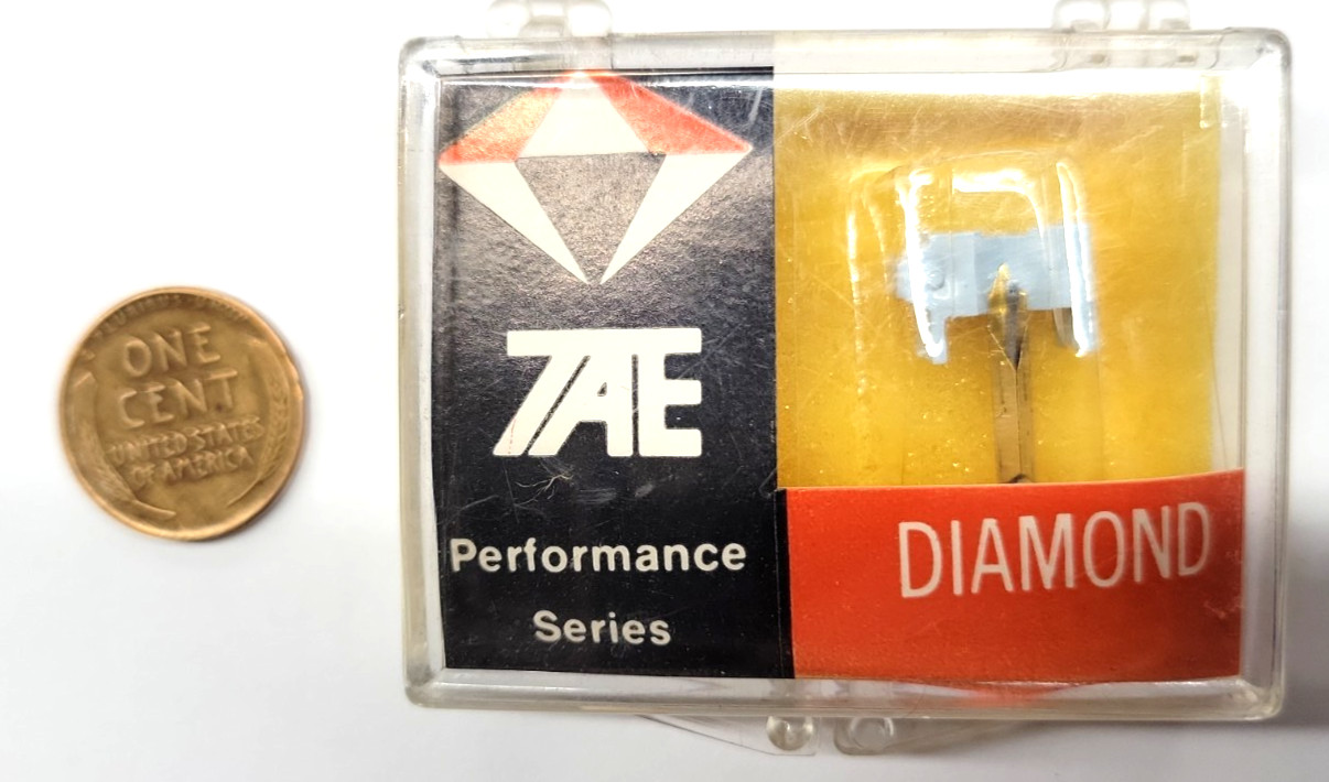 TAE 8624D N44-C Diamond Needle = TO : SHURE N44-7 M44 M55 M80 M98A 759-D7 1PC