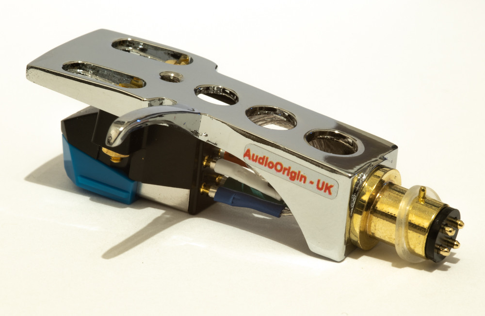 Headshell, cartridge, stylus for Pioneer PL-255, PL-200X, XL-A700, PL-A45D, CH