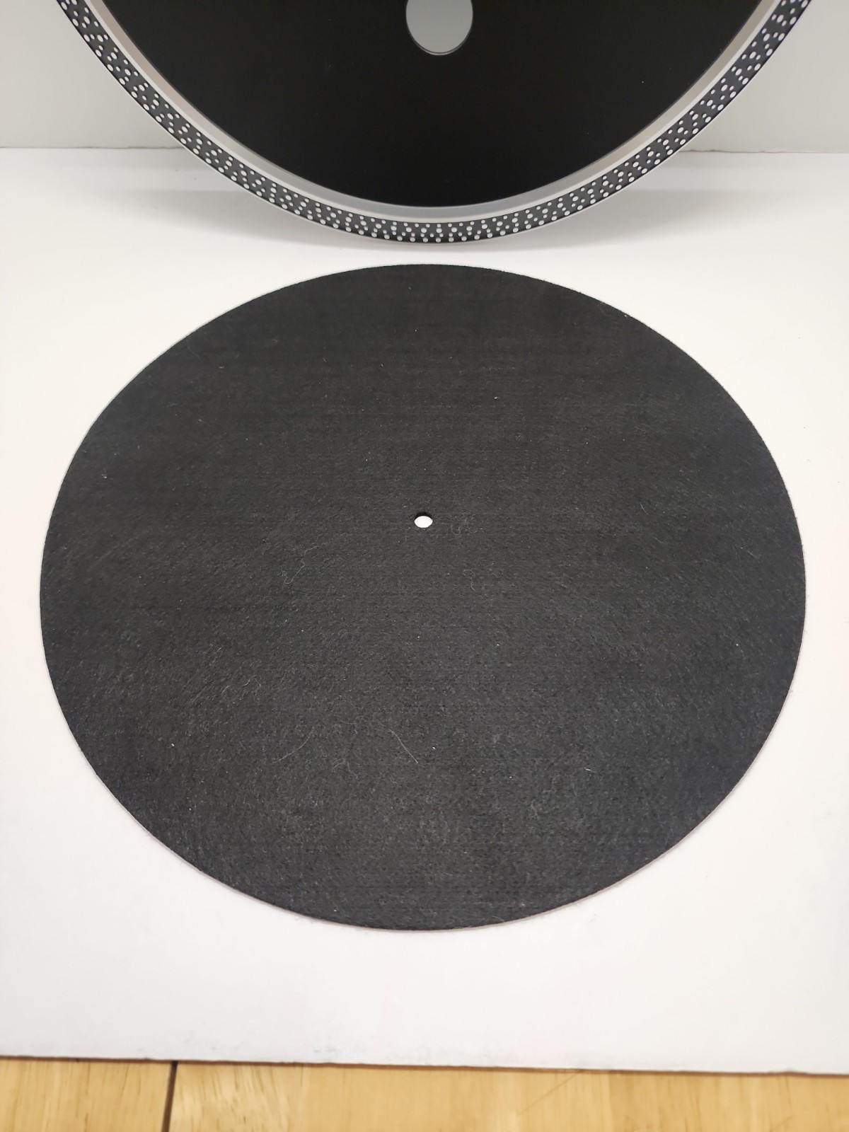 Audio Technica Replacement Platter and Felt Mat for AT-LP120X Good Used