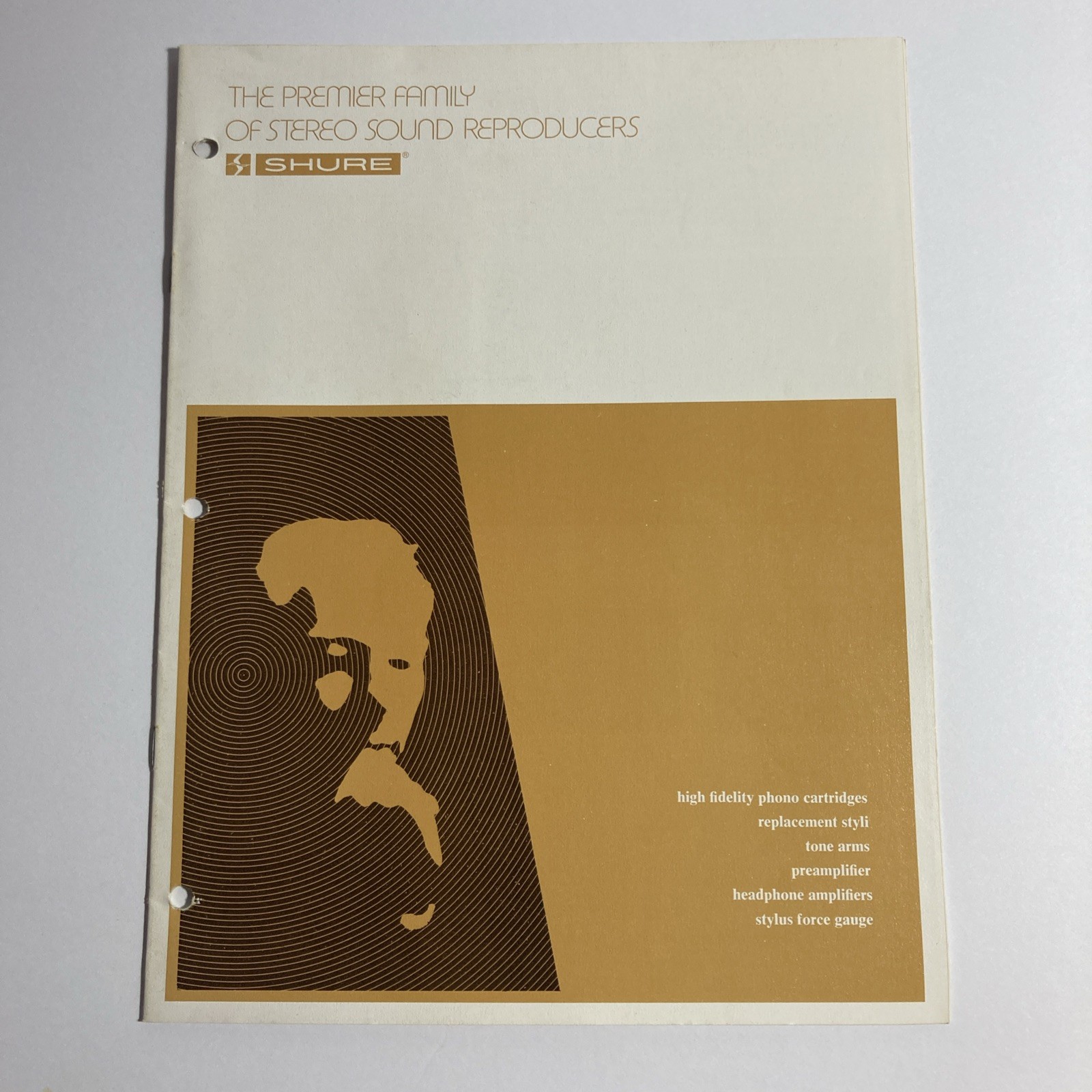 SHURE Cartridge Catalog. Super Track Plus M91E And Others