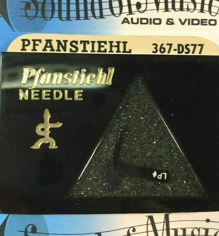 NEW Pfanstiehl 367-DS77 Diamond Needle Stylus Dual Needle 367DS77 2623ds n319sd