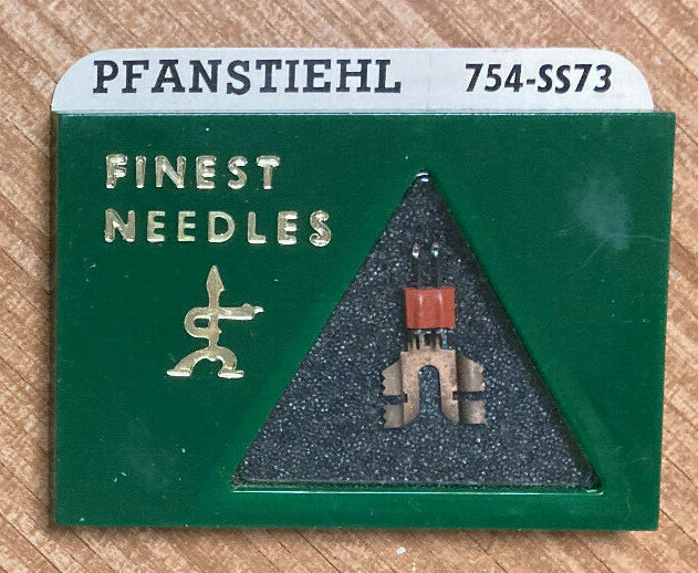 Pfanstiehl Sapphire NEEDLE 754-SS73 Magnavox 560207-1 Shure N4, A-6D, A6S, A-6SD
