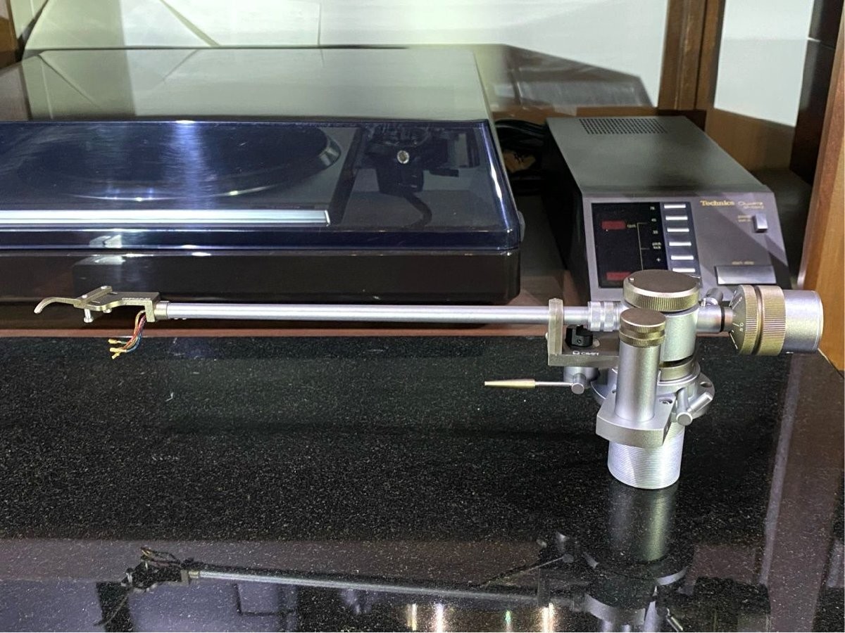 AUDIO CRAFT AC-4400 LONG TONE ARM (CB-3040 SPECIFICATIONS) WITH PHONO CABLE, ETC