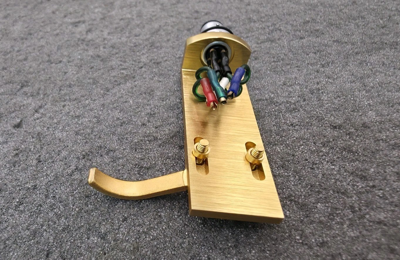 (Rare) DAM/entre Gold Headshell In Exc Condition