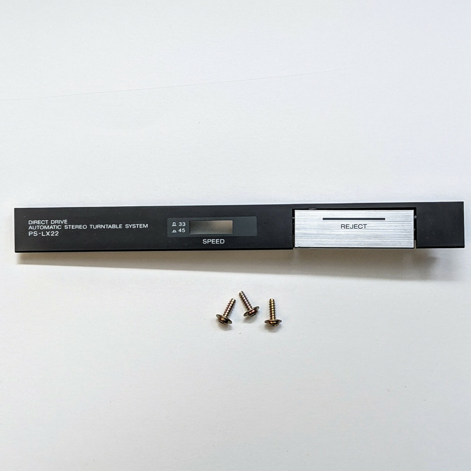 Sony PS-LX22 Turntable Part Reject Knob Plastic Trim Speed