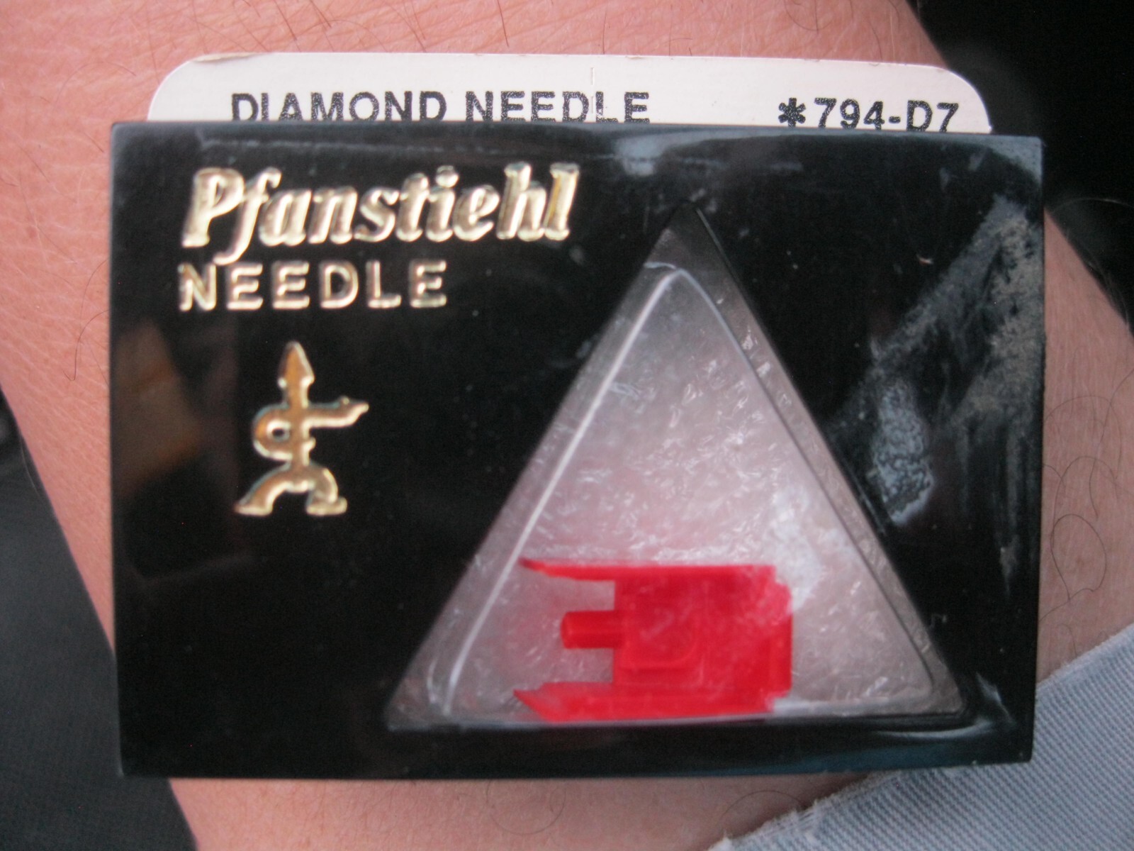 Pfanstiehl 794-D7-Original Phonograph Needle-New Old Stock-Fisher/Sanyo