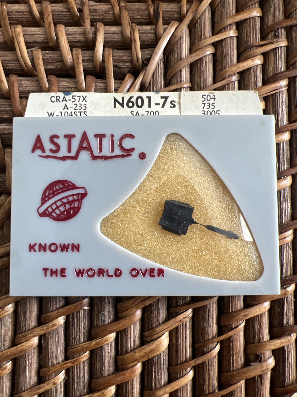 Astatic N601-7s NOS Turntable Stylus Needle – Ronette (SA-700)