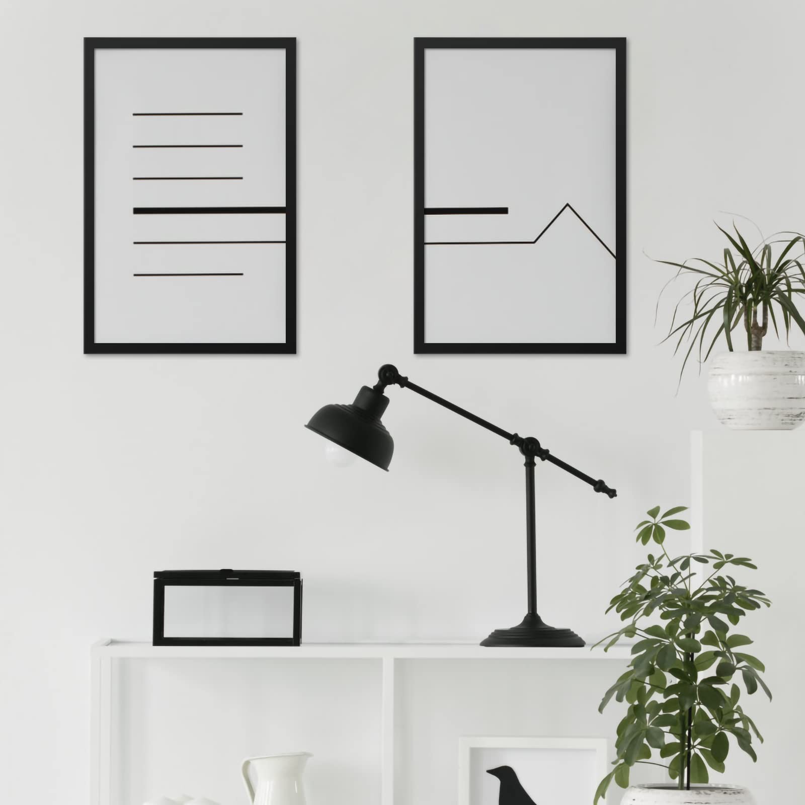 euwazram Matte Black 16×24 Frame – Single Frame, 16 x 24 16″ x 24″,