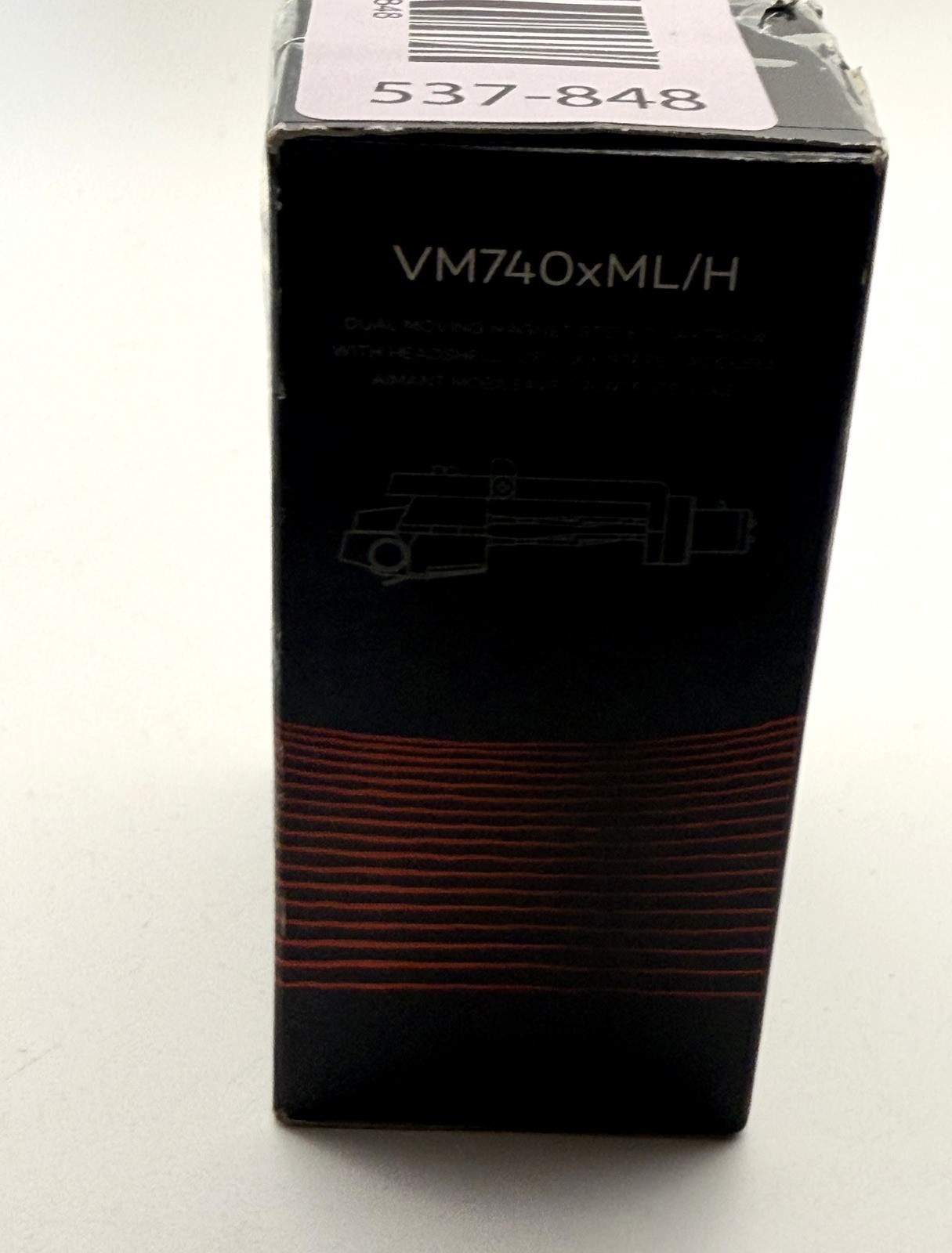 Audio-Technica AT-VM740xML/H VMx Phono Cartridge Needle Pre-Mounted on Headshell