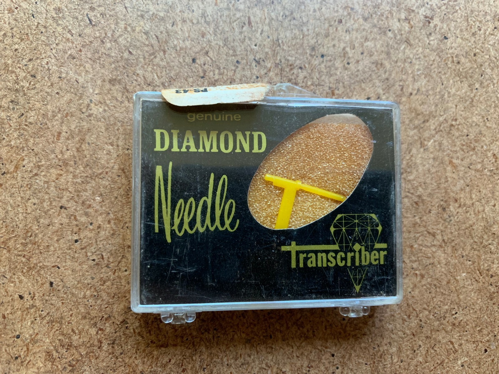 VINTAGE TRANSCRIBER GENUINE DIAMOND NEEDLE FOR ELECTRO VOICE NO. 131 PS-43 NOS