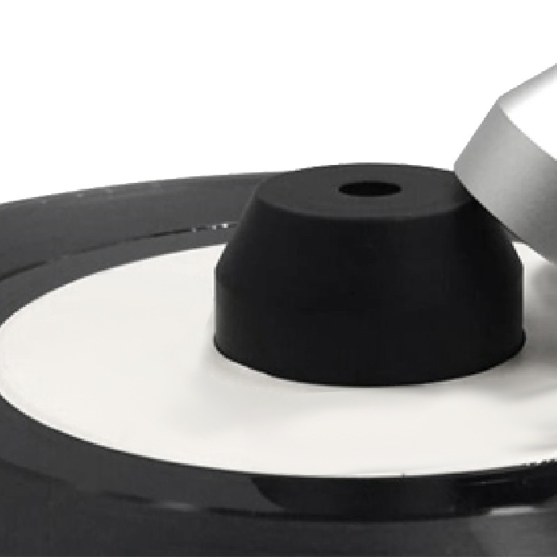 45 RPM Adapter Solid Aluminum Center Adapter for 7 Inch EP Record Vinyl C2D5