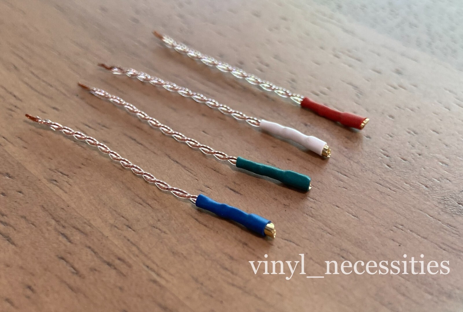 5N PCOCC Litz Turntable Headshell Lead Wire Hand-Solder ID1.3 Terminal