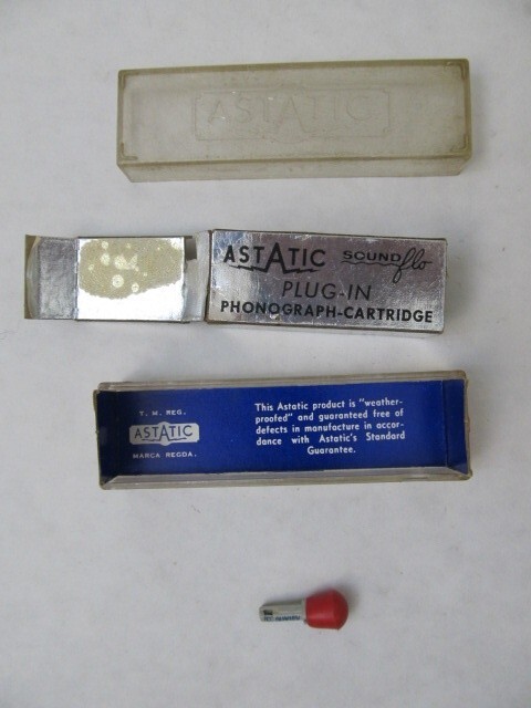 Astatic 237, 93T Cartridge/Needle Zenith 142-87, EV 56, Admiral 409B28, Webster