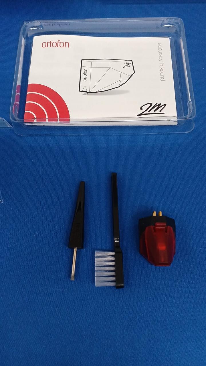 Ortofon 2M Red MM Moving Magnet Phono Cartridge for Turntable Boxed Tested