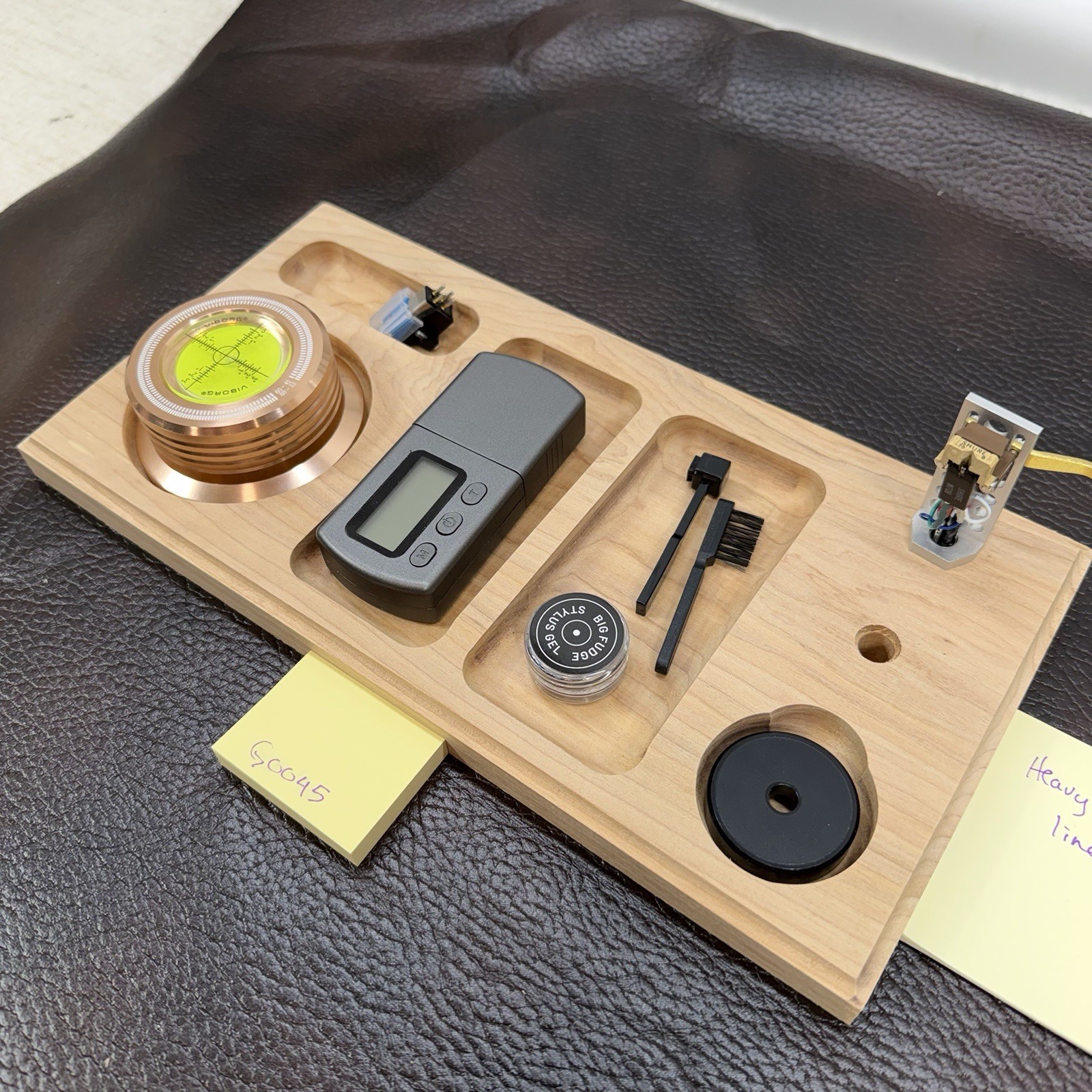 Turntable Accessory Tray W Headshell Stand Unique & Cool Organizer Idea! – Read
