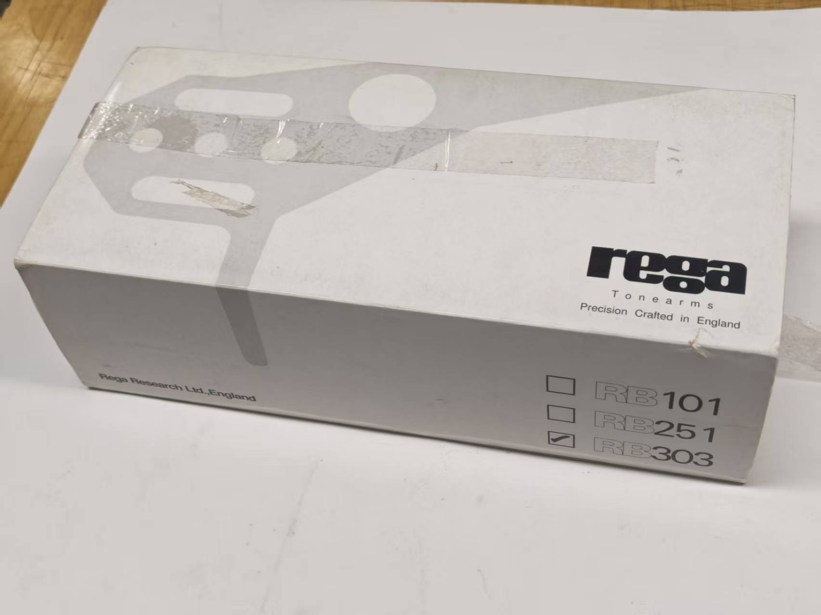 NOS Rega RB-303 Tonearm, made in England