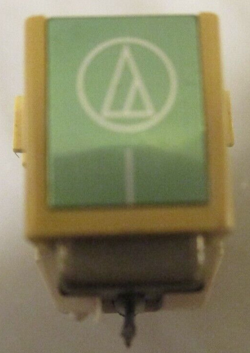 AUDIO TECHNICA AT10D CARTRIDGE & NEW AFTER MARKET STYLUS IN DISPLAY CASE + GUARD