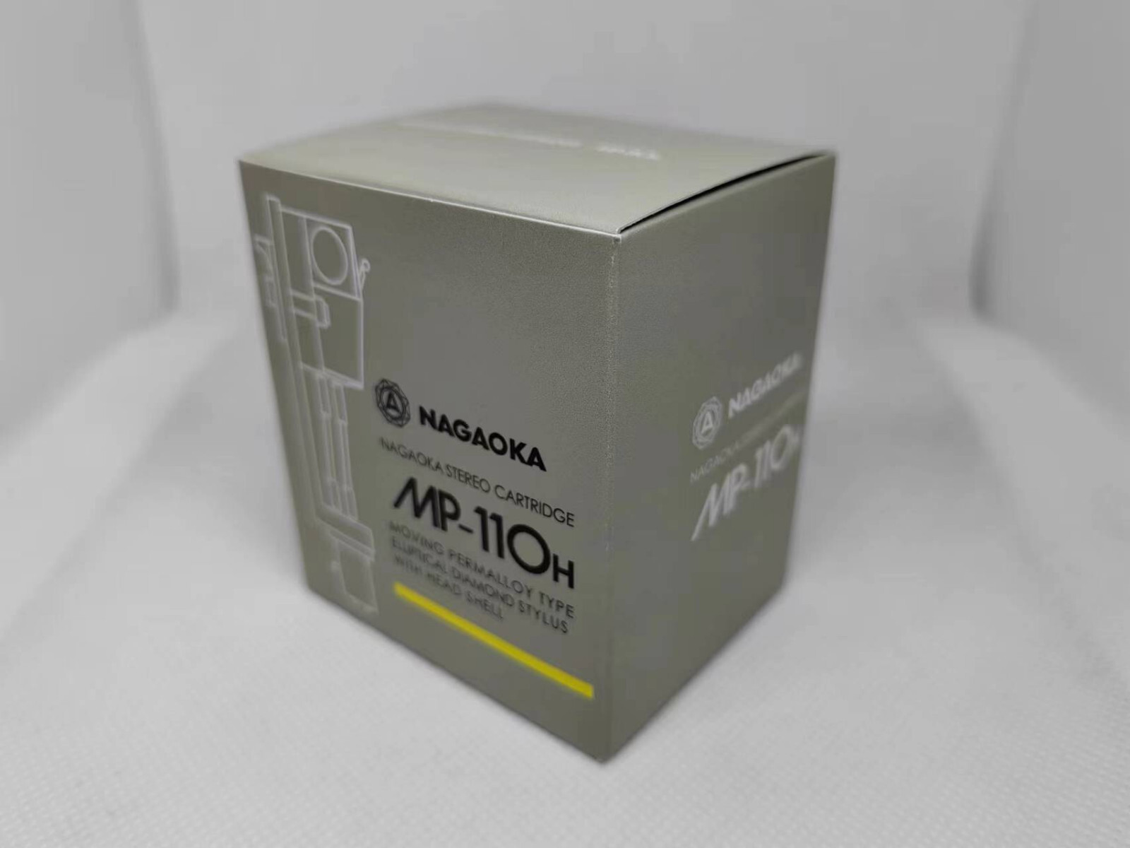 Nagaoka MP-110H MM cartridge w/ headshell, 100% Brand New from Japan
