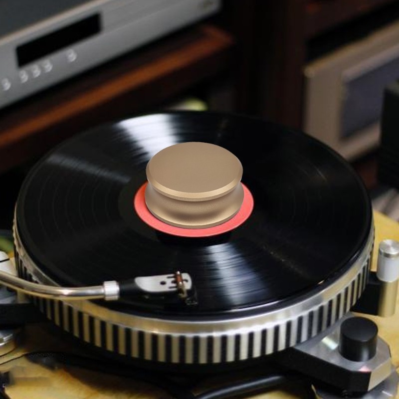 Aluminium Alloy Material for LP Vinyl Turntables Metal Record Weight Disc Stabil
