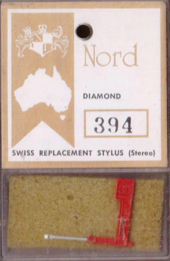 Record Player Needle Stylus Nord 394 TELEFUNKEN Replacement Stylus