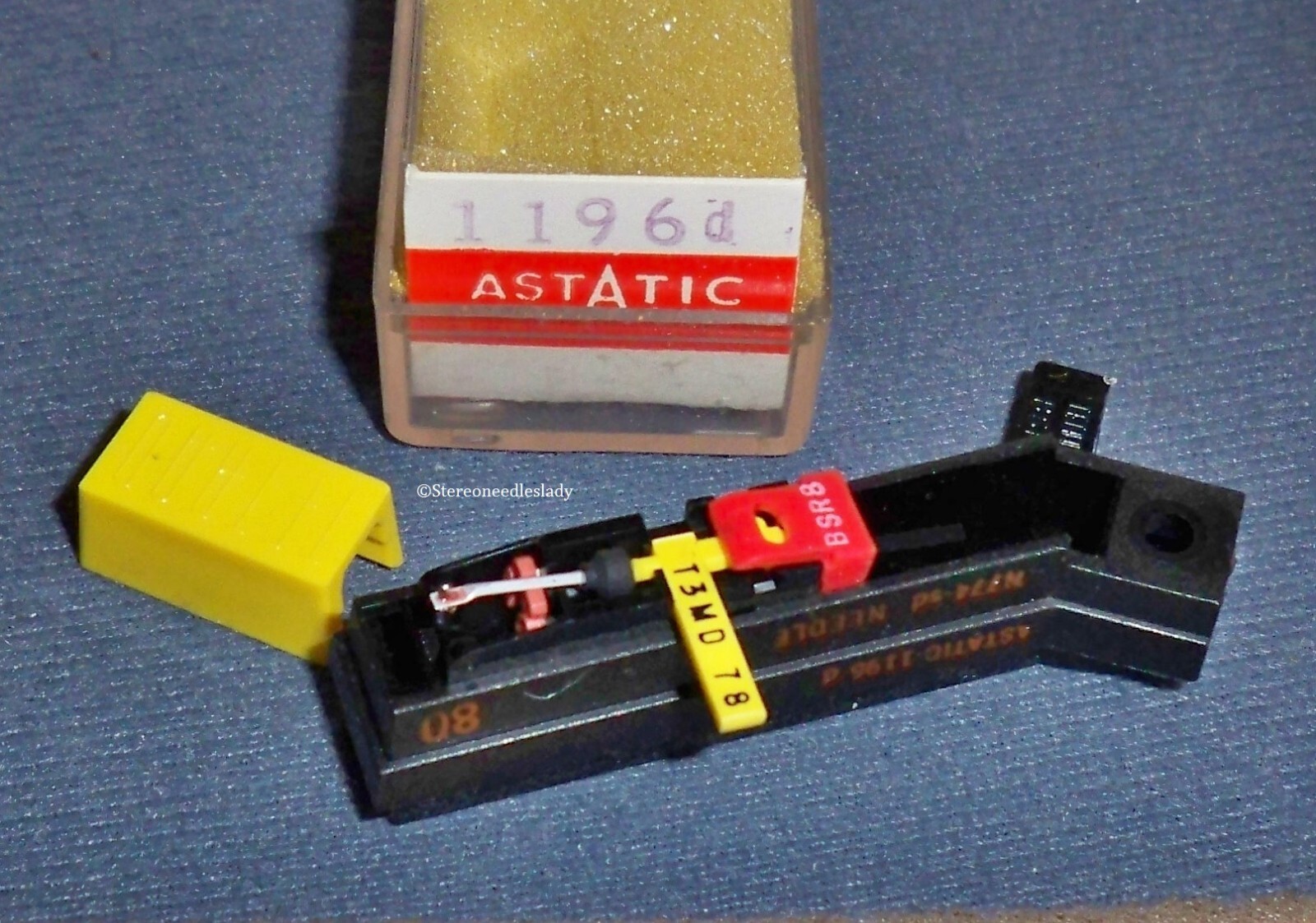 CARTRIDGE NEEDLE ASTATIC 1196d for 1177d 1193d WESTINGHOUSE TETRAD T3MD AIRLINE