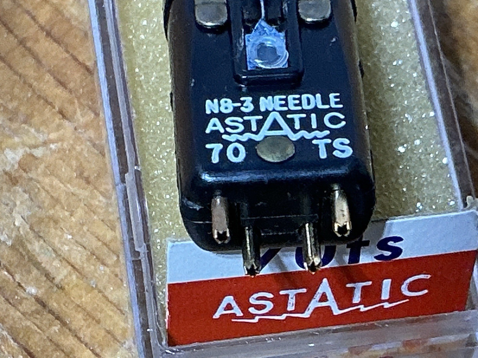 NOS Astatic 70ts EV 143 turn over phono CARTRIDGE N8-3 NEEDLE Ronette TO-400-222