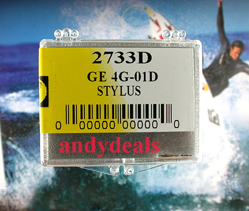 EVG 2733D STYLUS NEEDLE for GE VRII CARTRIDGE 4G-07D 4G-01D 4G07D 4G-040 503-D7