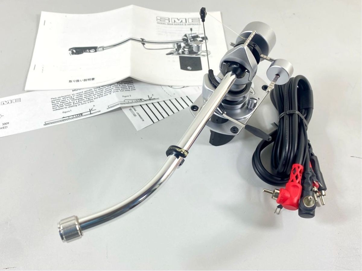 SME 3009 S2 Improved Tonearm RCA Cable 100cm Used Good Condition