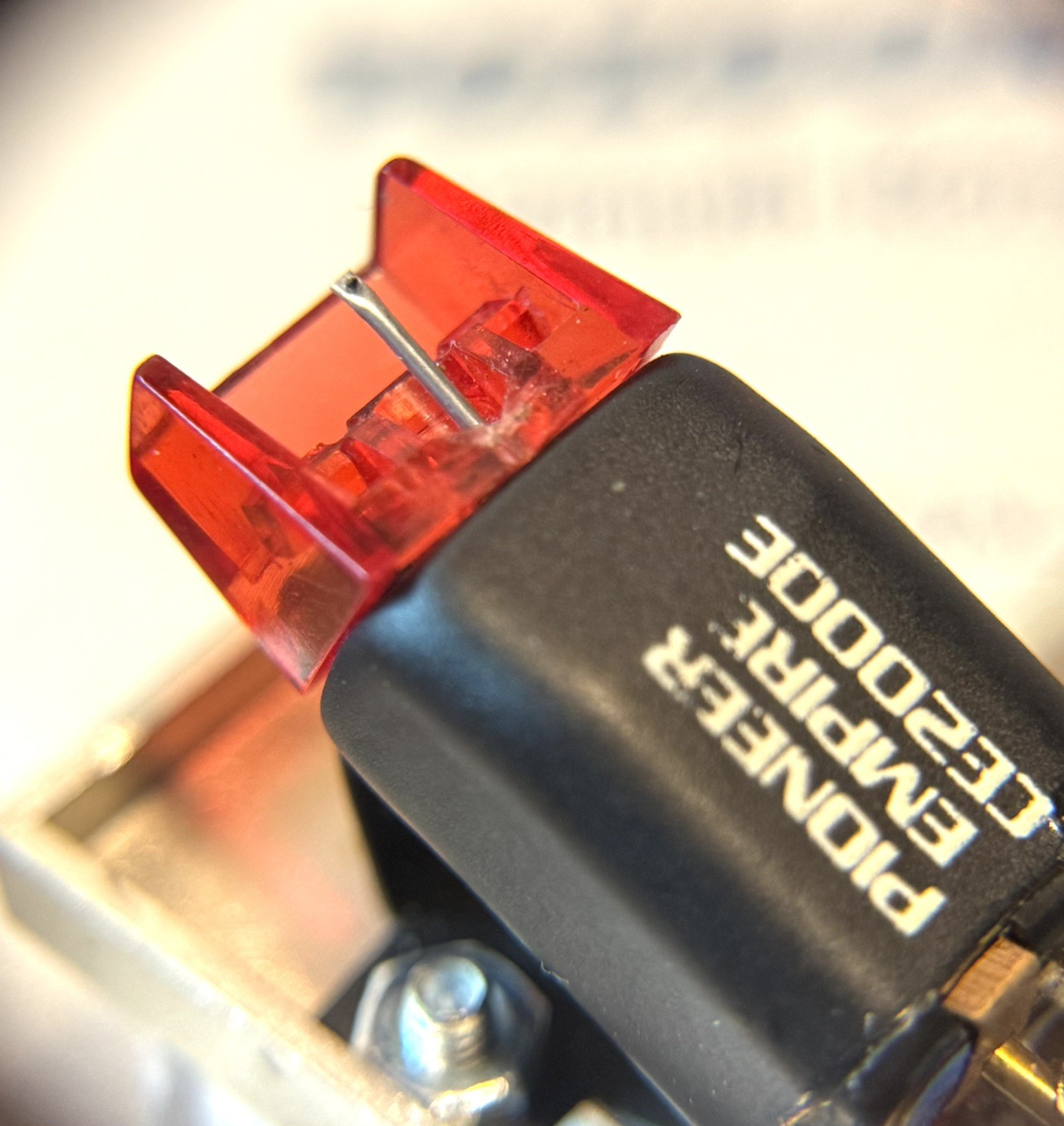 Empire/Pioneer CE2000E Moving Iron Cartridge Nude Swiss Black Diamond Retip 35dB