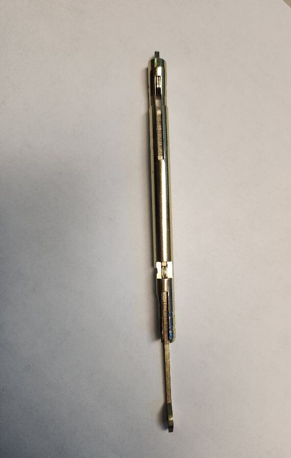 Garrard LP SPINDLE #76011 FOR MODELS 42, 62, & 70, 70M –# 74948— GOLD COLOR