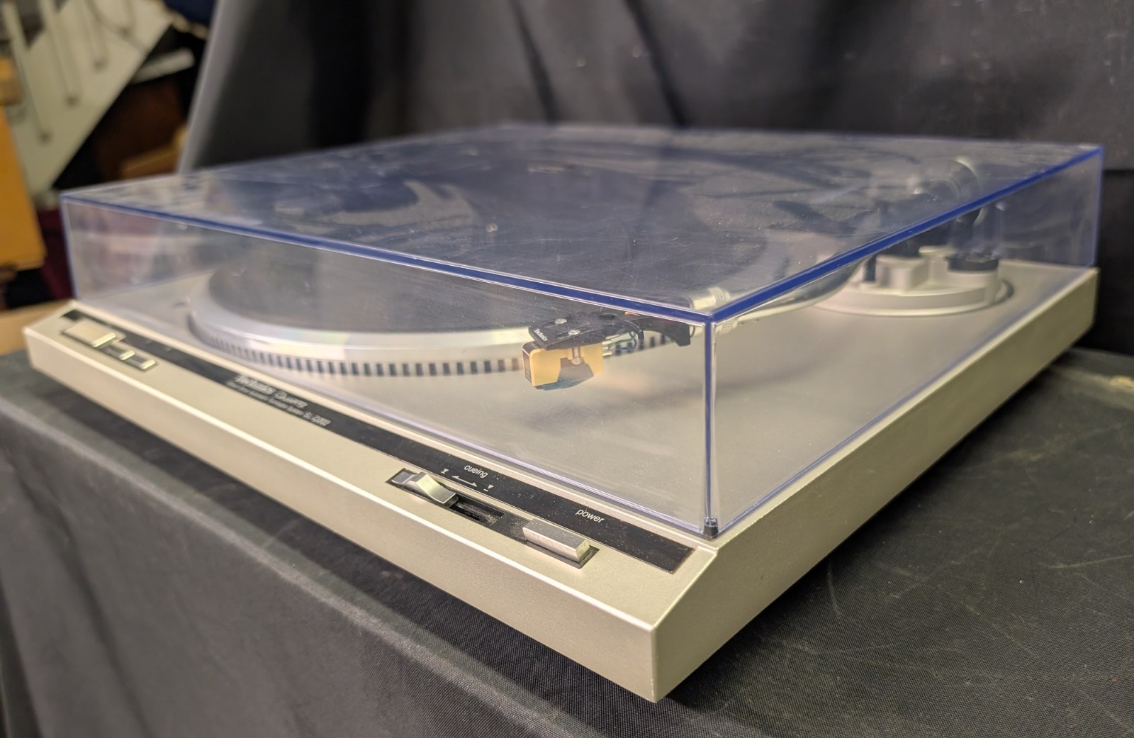Technics SL-Q202 Direct Drive Turntable (no stylus) AS-IS For Parts Only