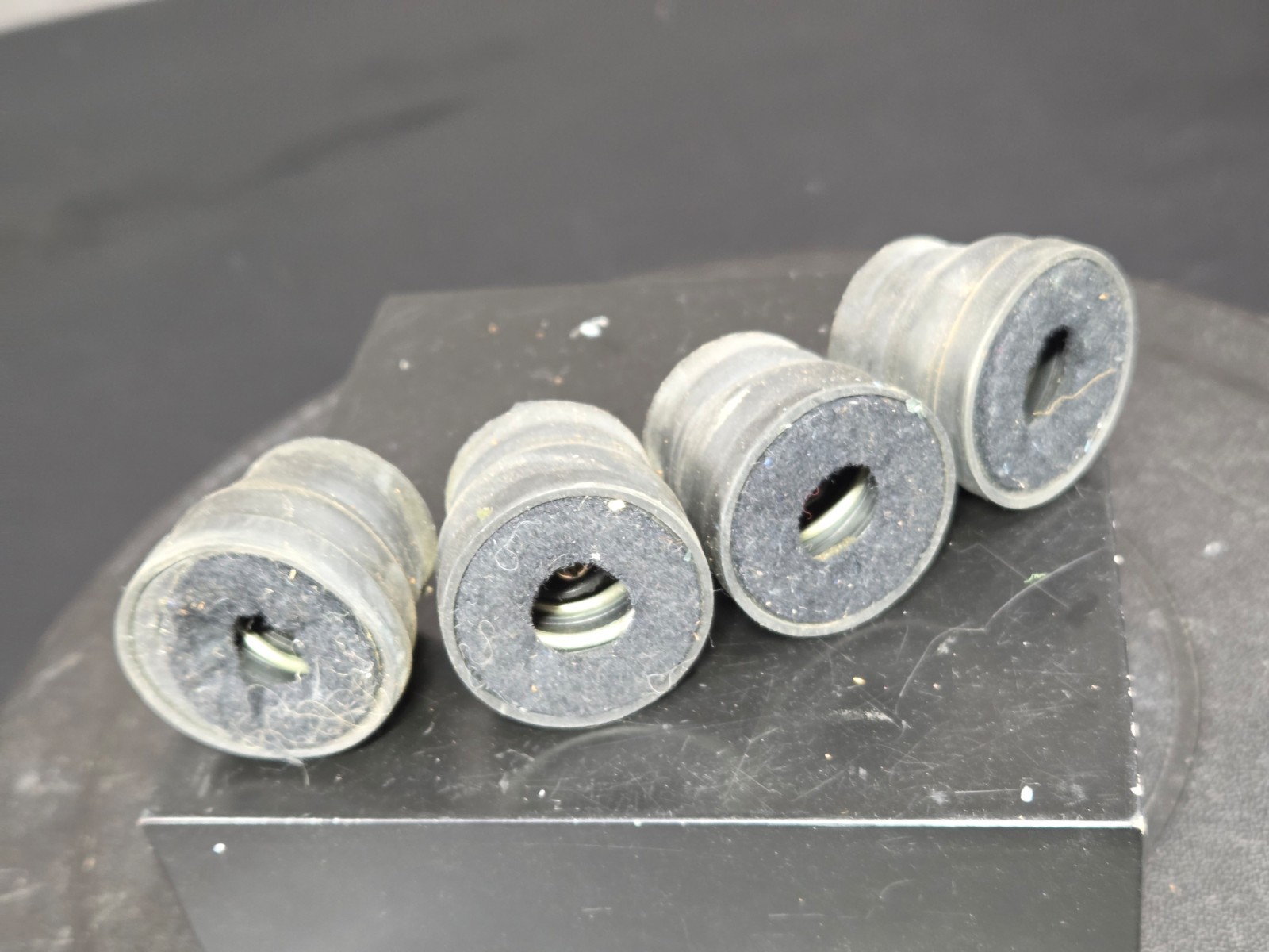 Panasonic RD-3500 Turntable Rubber Feet (QTY 4) Replacement Parts FAST SHIP!💨✅