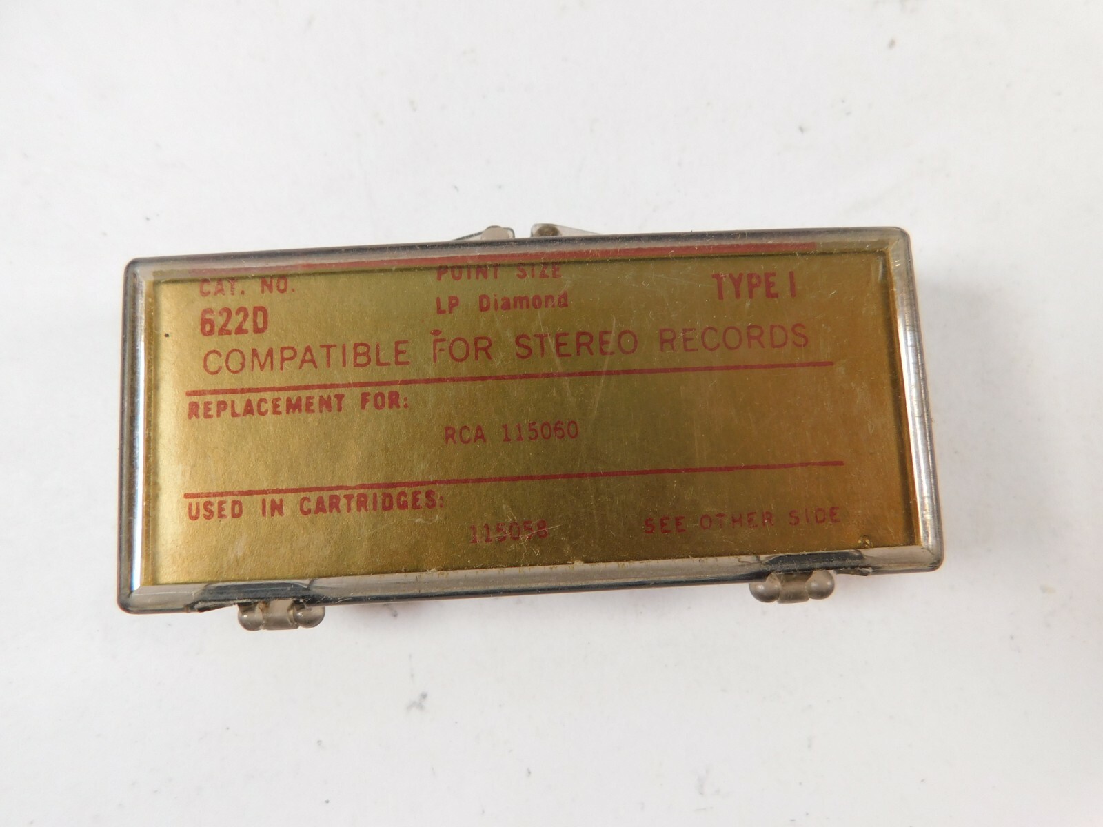 Vtg NOS Recoton Stylus Phonograph Hand Polished Needle 622-D for RCA