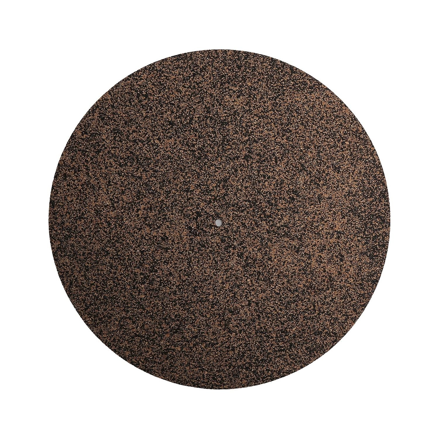 Cork Rubber Turntable Platter Mat Non Slip Anti Static 12 Inch Record Mat