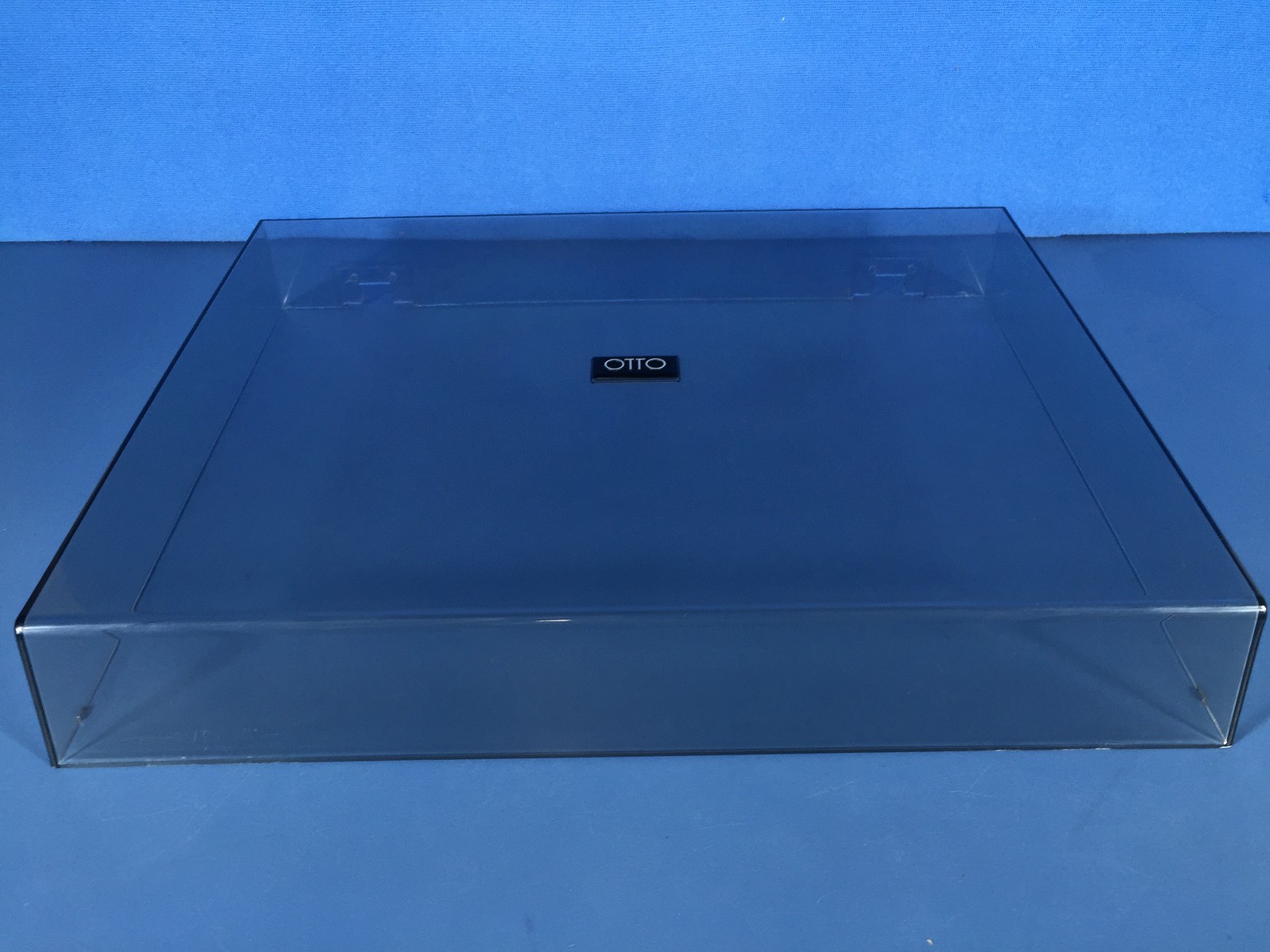 Turntable Record Player Dust Cover 468mm Wide 368mm Deep 65mm High Good Conditio