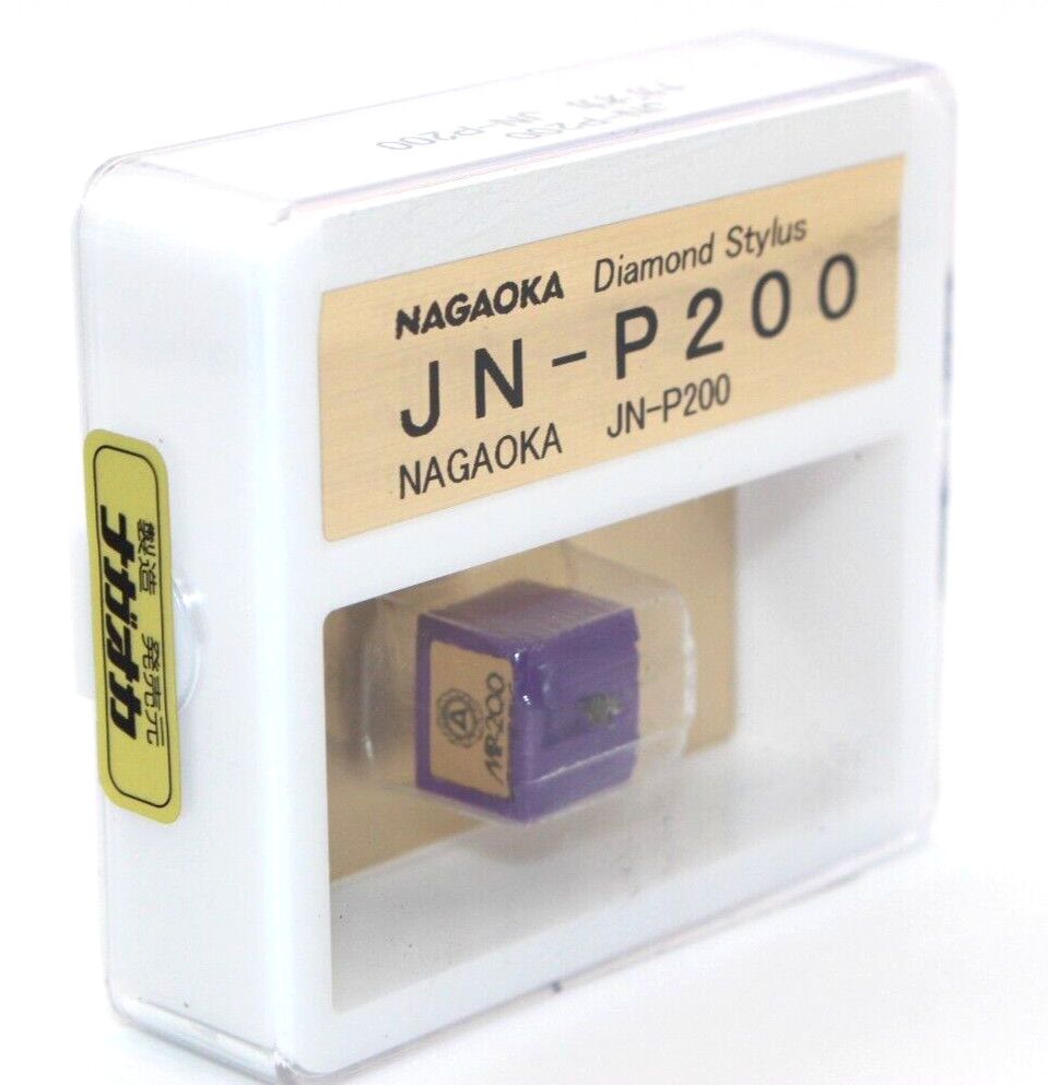 NAGAOKA JN-P200 Replacement Stylus Needle for MP-200 Purple Music From Japan