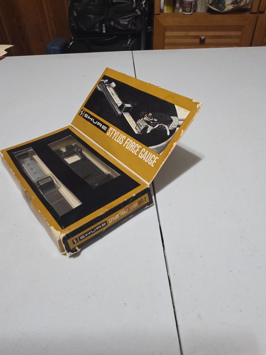 Shure Precision Stylus Force Gauge SFG-2 for Record Player Turntable Used