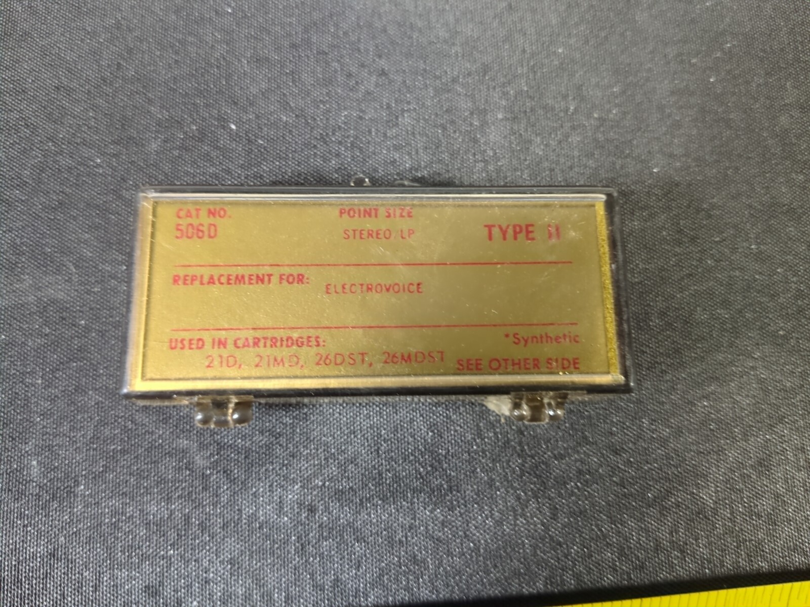 Recoton Type II Replacement Needle / Diamond / 506-D / Electrovoice