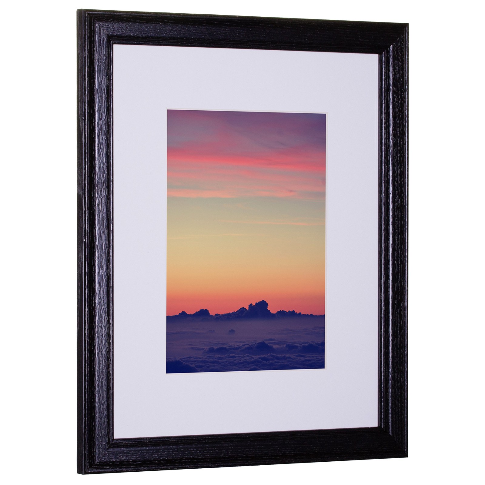 Craig Frames Wiltshire 236, Simple Black Hardwood Picture 22×28, 2364