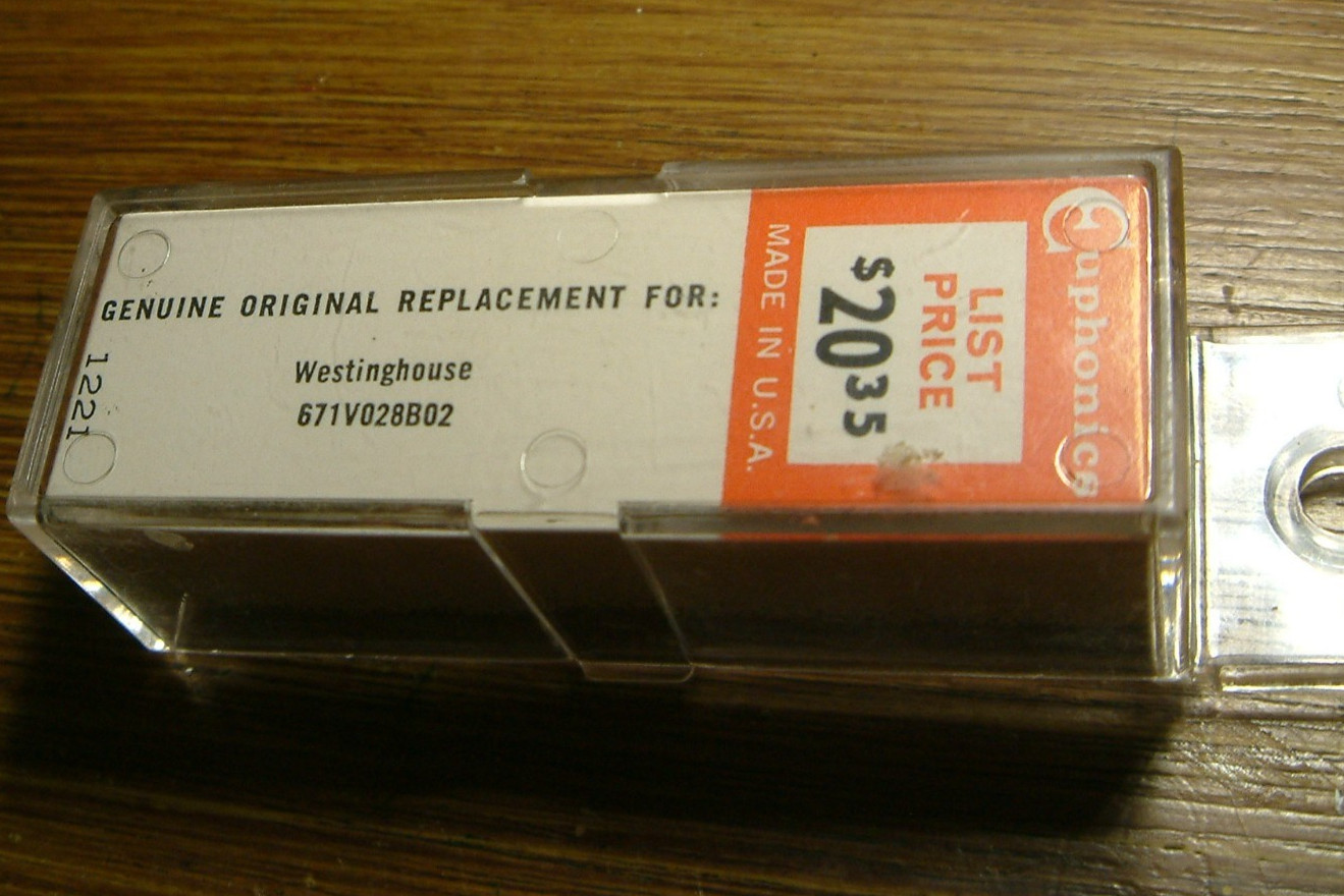 Euphonics U13-U14 PHONO CARTRIDGE & extra N427sd needle, replaces Astatic 729d