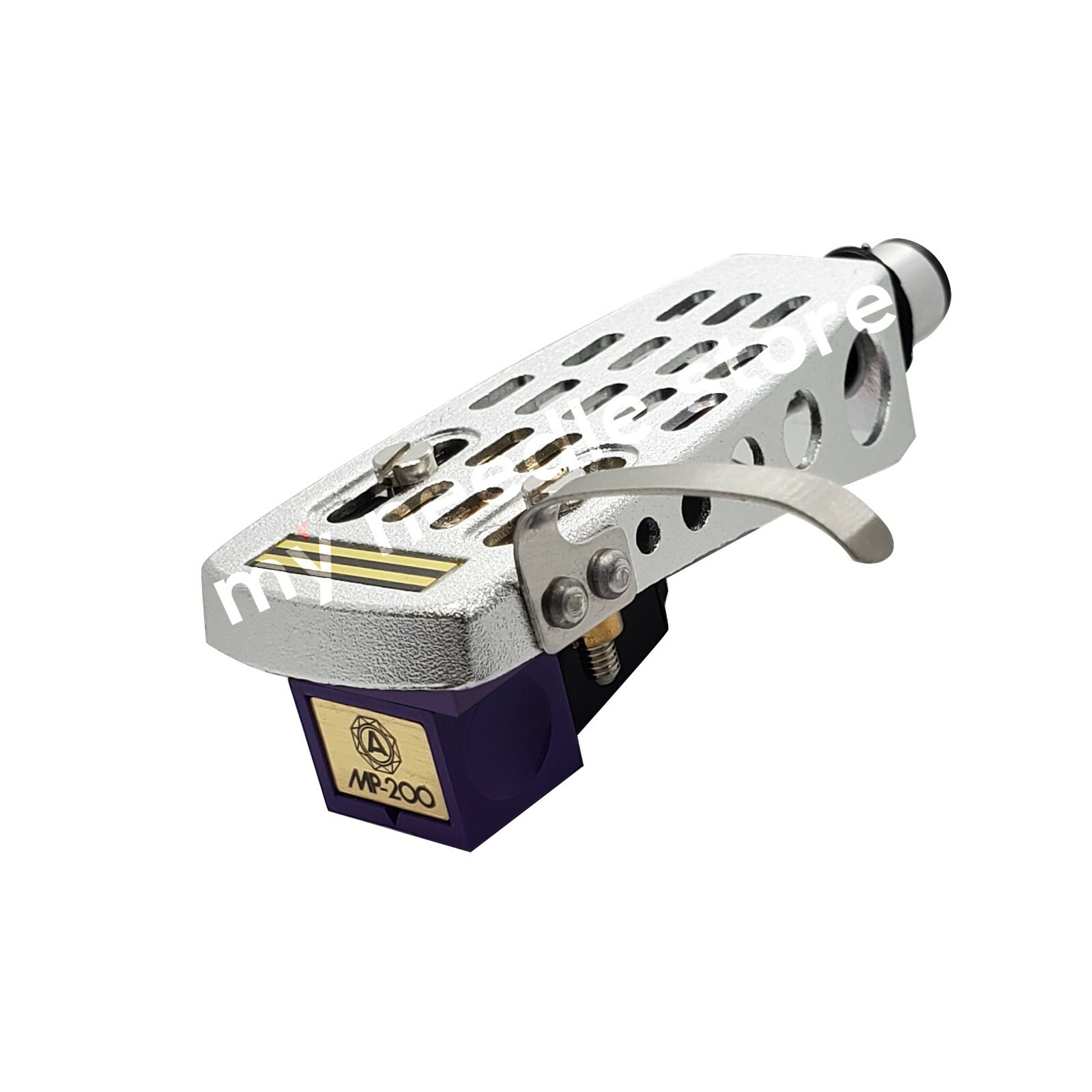 Nagaoka MP-200 cartridge and stylus with HS01B silver headshell