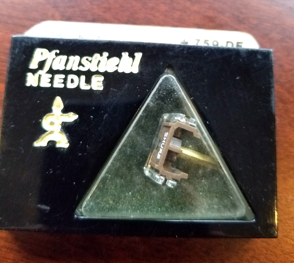 NOS Pfanstiehl 759-DE Diamond Stylus Needle-Genuine Shure